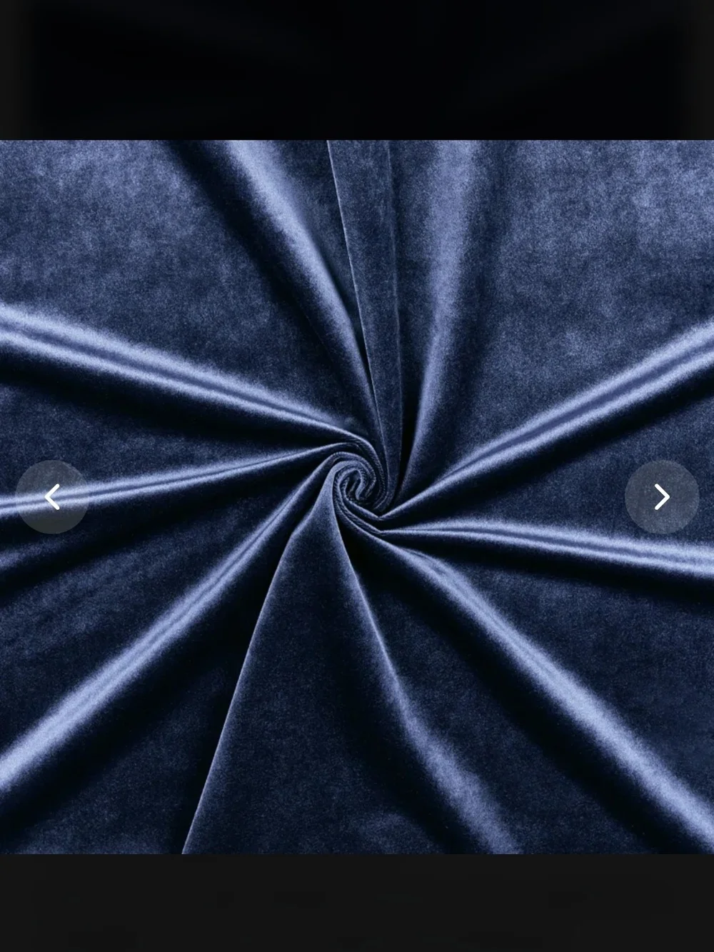Velvet Room Dark Blue Blackout Curtains
